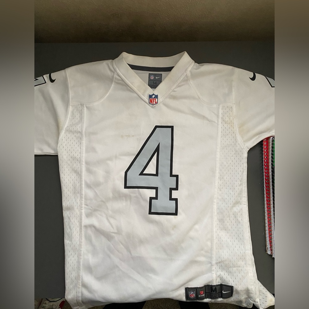 Raiders Derek Carr jersey